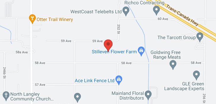 map of 25164 59TH AVENUE
